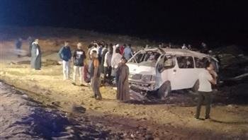 مصرع شخص وإصابة 6 آخرين إثر ان...