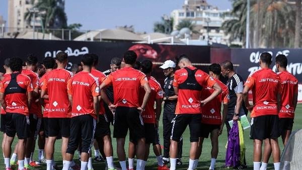 مران صباحي للأهلي في التتش وراحة غدا