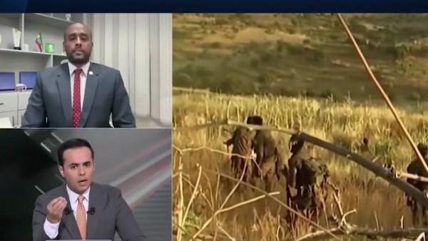 هاتلي دليل واحد على مصر.. مذيع العربية يحرج برلمانيا إثيوبيا على الهواء