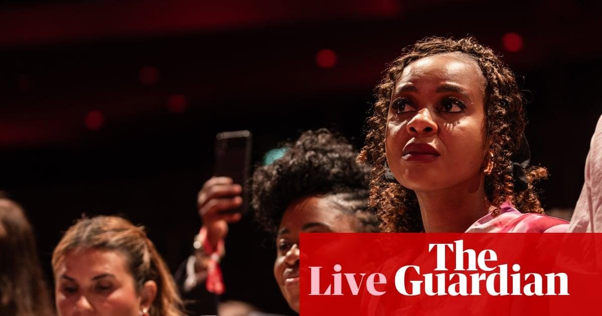 Sweden election live: results too close to call, with projections narrowing as more votes are counted