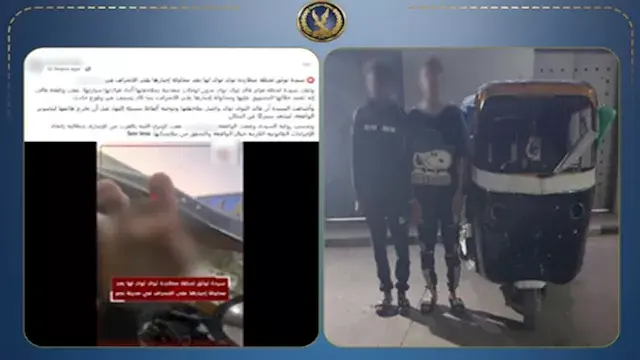 "سارا عكس الاتجاه وهددا سيدة".. ضبط سائق "توك توك" وميكانيكي في مدينة نصر