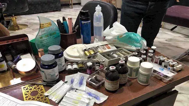 بالصور- ضبط منتحلة صفة طبيبة داخل مركز تجميل غير مرخص بالشرقية