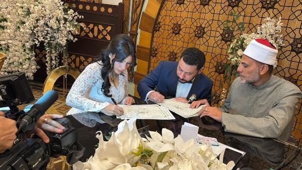 المخرج محمد سلامة يحتفل بزفافه على فتاة من خارج الوسط الفني