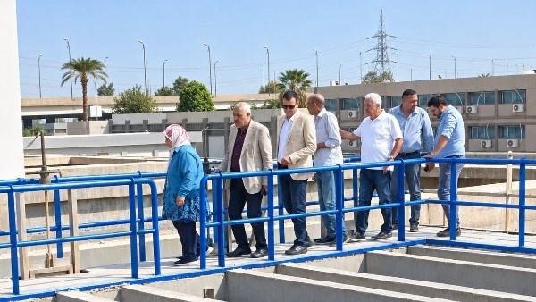 وزيرة الإسكان تتابع موقف التشغيل التجريبي لتوسعات محطة مياه شرب شمال حلوان