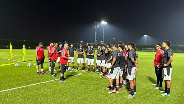 منتخب الناشئين يواصل استعداداته لمواجهة الصين في نصف نهائي كأس الخليج