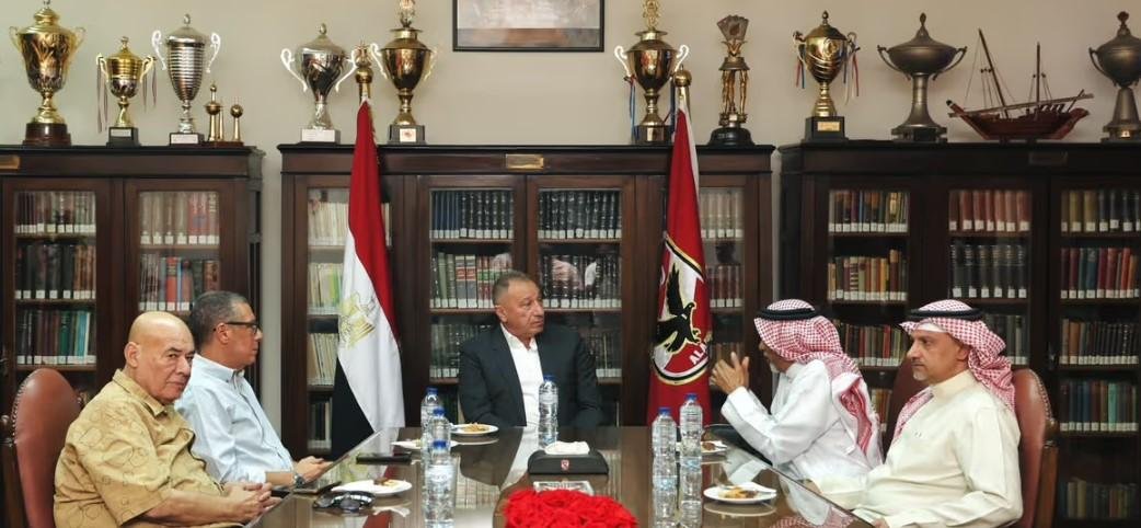 الأهلي يستقبل الاتحاد العربي للكرة الطائرة في الجزيرة
