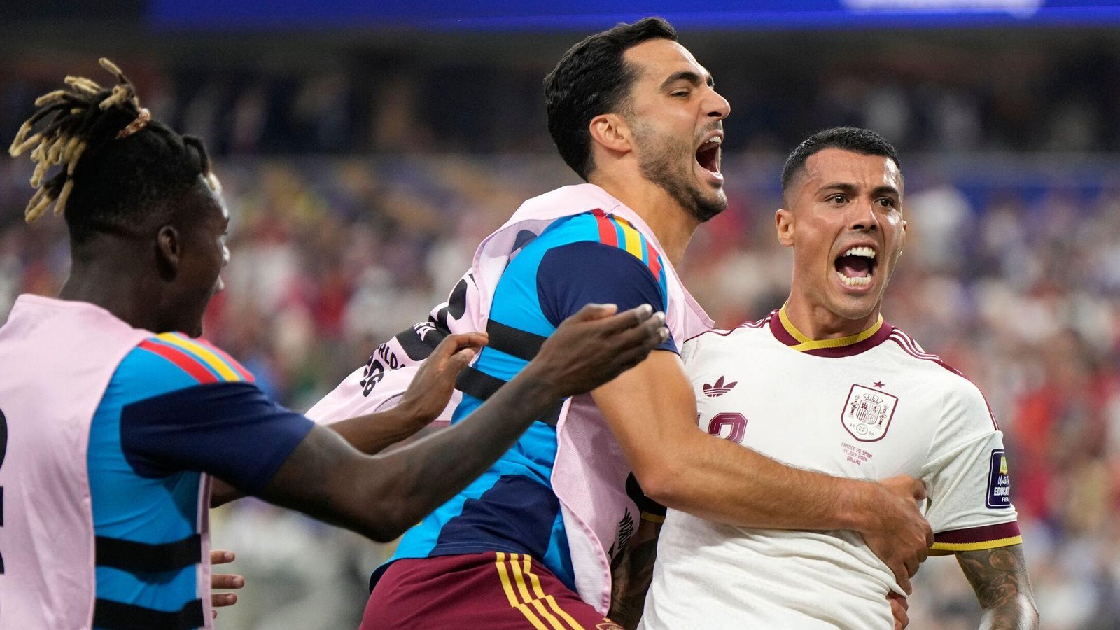 Spain book World Cup final pla...