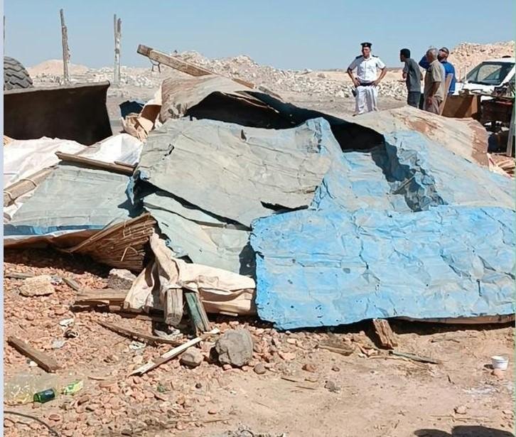 محافظ المنيا: حملة لإزالة الإشغالات بالطريق الصحراوي الغربي لقرية طوخ الخيل