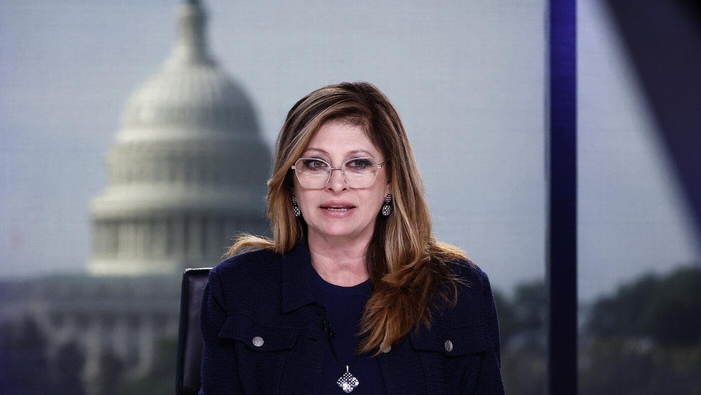 Fox News star Maria Bartiromo...