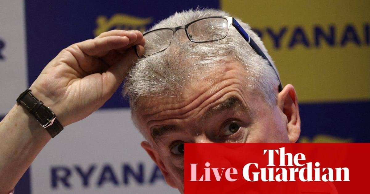 Ryanair boss says airline will...