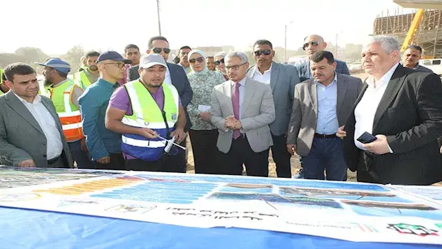 "مش هنستنى لما يخلص".. محافظ بني سويف يوجه بإعداد خطة مرورية لكوبري الشاملة