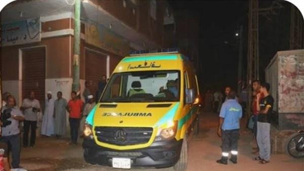 إصابة شقيقين صغيرين في تصادم سيارة ملاكي بتروسيكل في طهطا بسوهاج