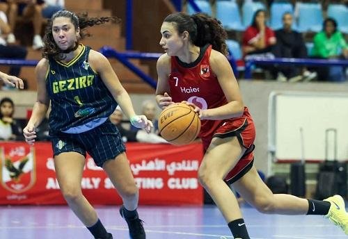الأهلي يهزم الجزيرة في بطولة دوري المرتبط لسيدات السلة