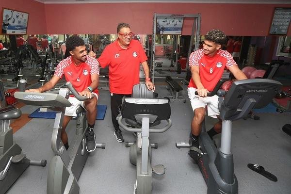 تدريب استشفائي لمنتخب الشباب بعد الفوز على ليبيا