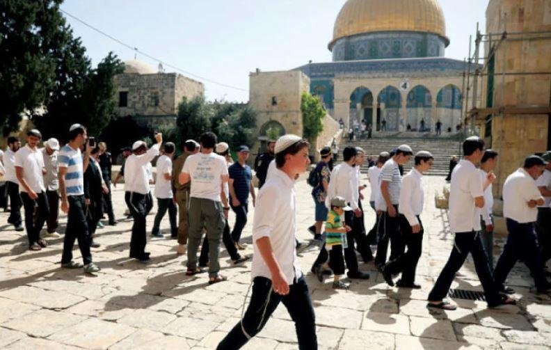 686 مستوطنا يقتحمون المسجد الأقصى في عيد الغفران اليهودي