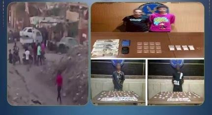 ضبط 4 عاطلين بالجيزة لترويجهم...