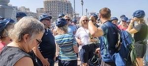سائحون ألمان: الإسكندرية ساحرة وتجربة الدراجات كشفت جمال عروس البحر
