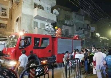 مصرع سيدة إثر انهيار عقار في حي المطافي بالمنيا