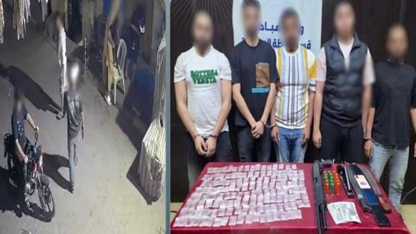 كانوا رايحين خناقة.. القبض على المتهمين بحمل أسلحة نارية فى الشارع بالعمرانية