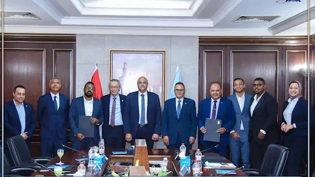 رجال أعمال إسكندرية توقع بروتو...