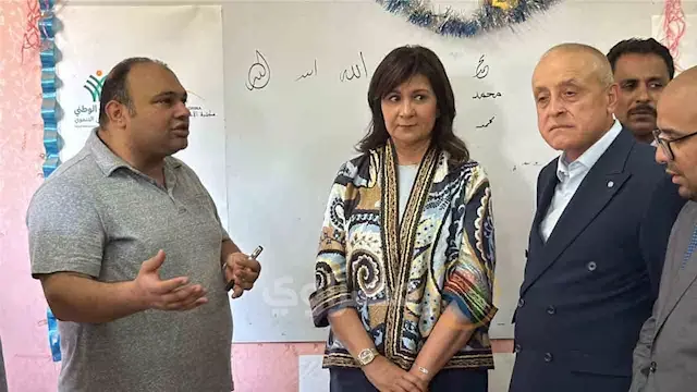 محافظ الإسكندرية يفتتح المدرسة...