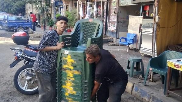 حملات مكثفة لرفع الإشغالات والتعديات بشوارع العجوزة