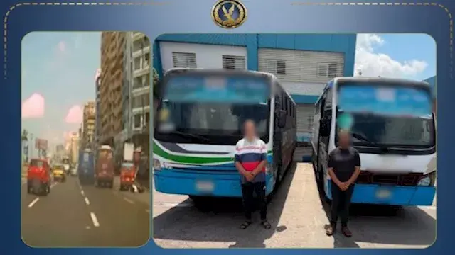 خناقة على الركاب تنتهي بحادث.....