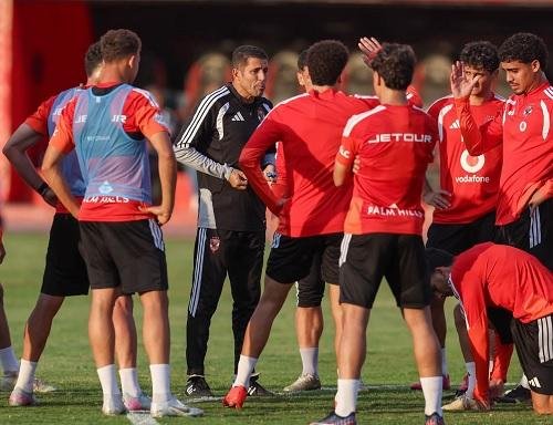 الأهلي يختتم استعداداته لمواجهة مودرن سبورت في الدوري