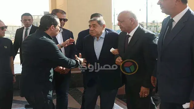 تشييع جثمان المستشار أحمد الزند من مسجد المشير طنطاوي | صور وفيديو