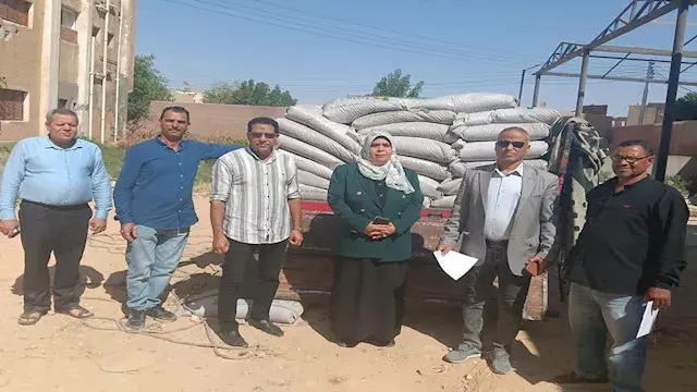 ضبط 10 أطنان أسمدة مغشوشة بعد شكوى مواطن في الوادي الجديد