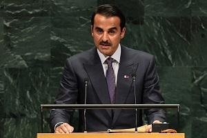 أمير قطر: نؤكد أهمية الحلول السلمية وتسوية النزاعات بالحوار