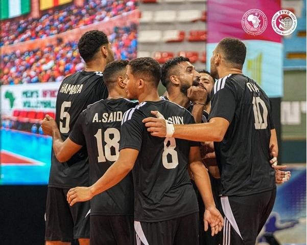 منتخب مصر يهزم أفريقيا الوسطى ويتأهل لربع نهائي بطولة أفريقيا للطائرة