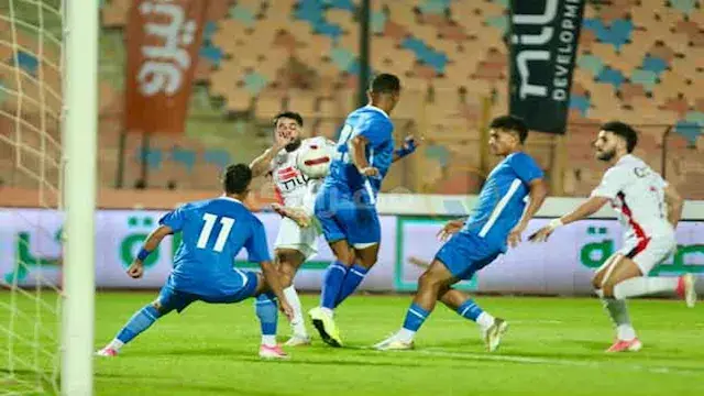 لحظة بلحظة.. الزمالك 1 -0 منتخ...