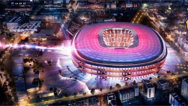 مشروع كامب نو الجديد لبرشلونة بقيمة 1.8 مليار يورو.. أرقام ضخمة وسعة تصل إلى 105 آلاف متفرج