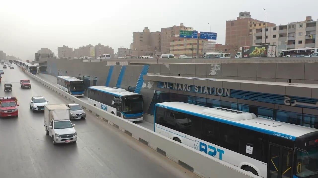 النقل تنشر تفاصيل موقع محطات المرحلة الثانية من الأتوبيس الترددي