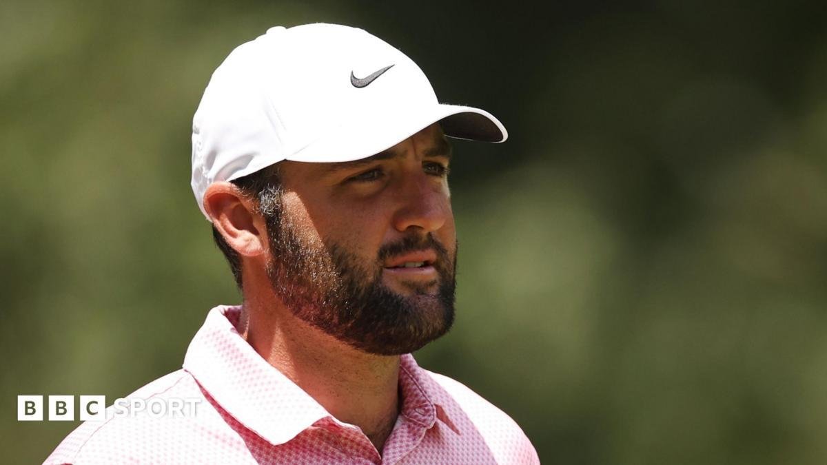 Scheffler equals course record...