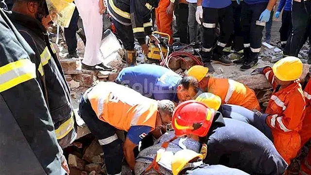 وفاة سيدة مسنة تحت أنقاض عقار...