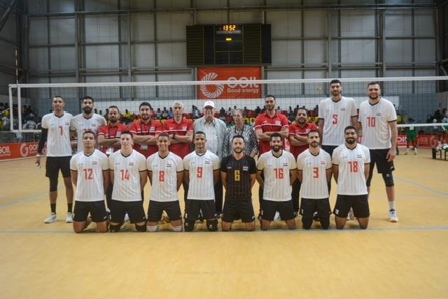 منتخب مصر يلعب على المركز الخامس ببطولة أفريقيا للطائرة بعد فوز صعب على غانا
