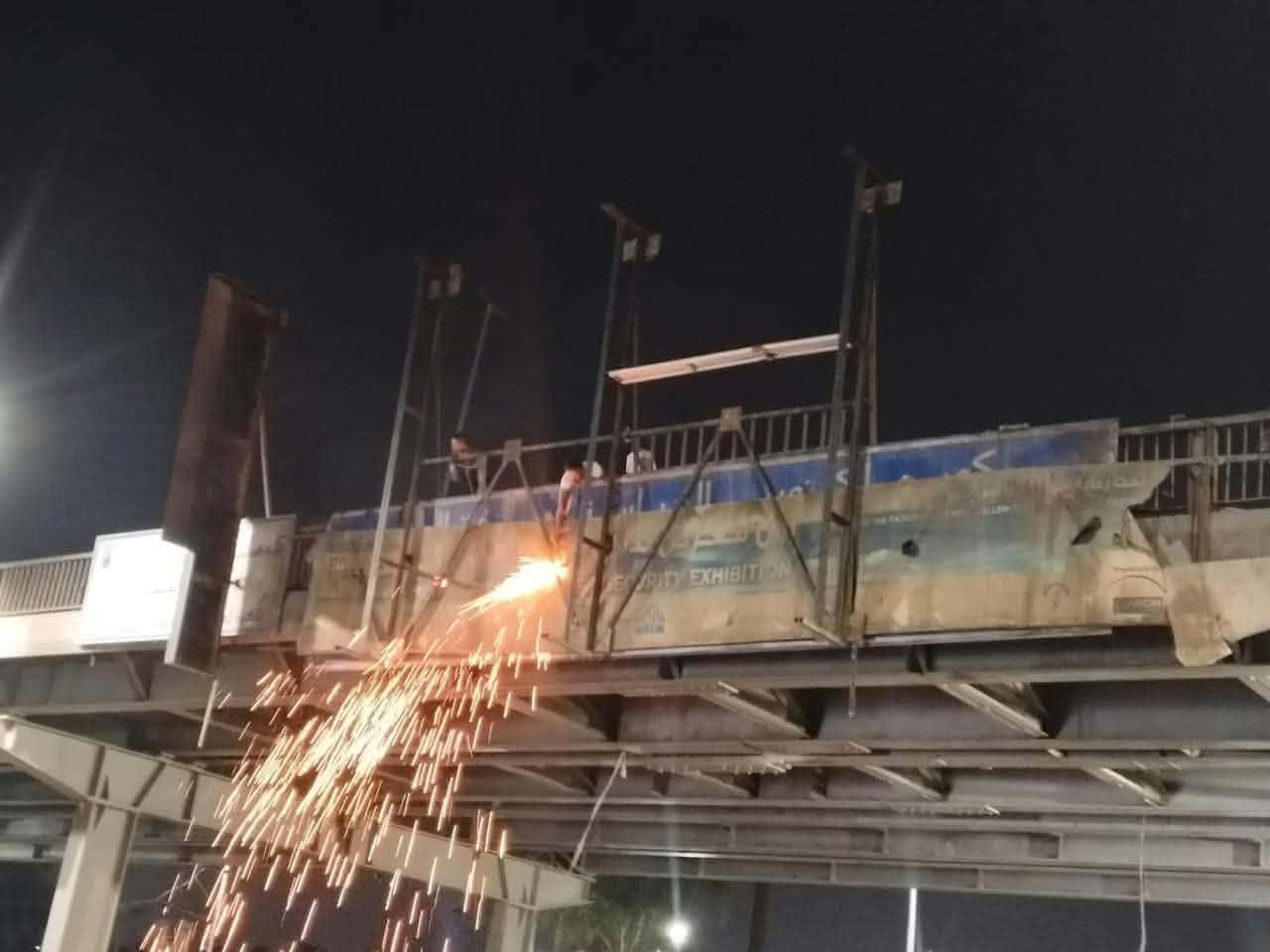 محافظ القاهرة يوجه بسرعة صيانة ورفع كفاءة كوبري الفنجرى اتجاه حدائق القبة