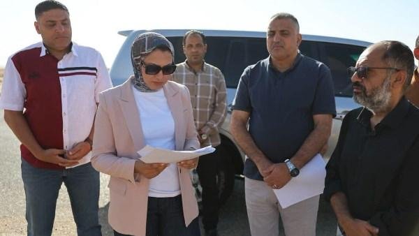 محافظ الوادي الجديد تتابع الموقف التنفيذي لمشروع إنشاء مجمع الصناعات الغذائية بالخارجة
