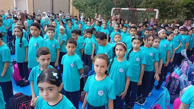 صور.. طلاب شمال سيناء يبدأون ا...