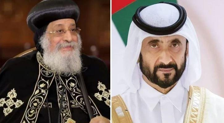 الكنيسة القبطية الأرثوذكسية تنعى الشيخ أحمد بن راشد آل مكتوم شقيق حاكم دبي