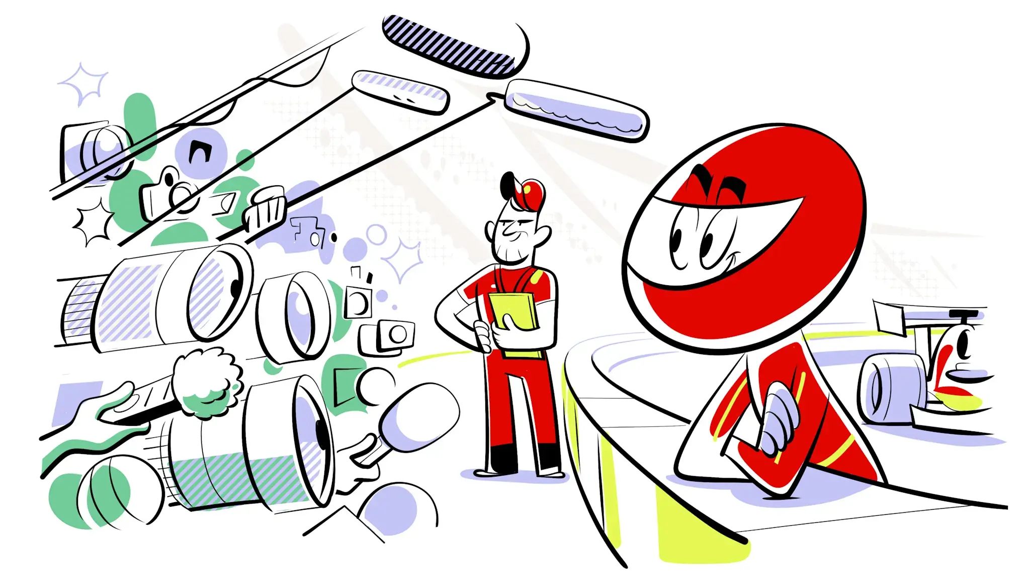 Inside the F1 driver’s bubble:...