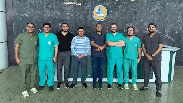 فريق طبي بمستشفى كفر الشيخ الج...