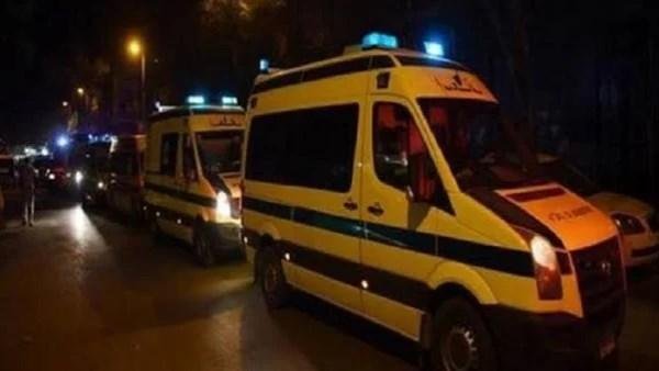 مصرع شخصين واصابة 33 في انقلاب أتوبيس سوبر جيت بصحراوي المنيا