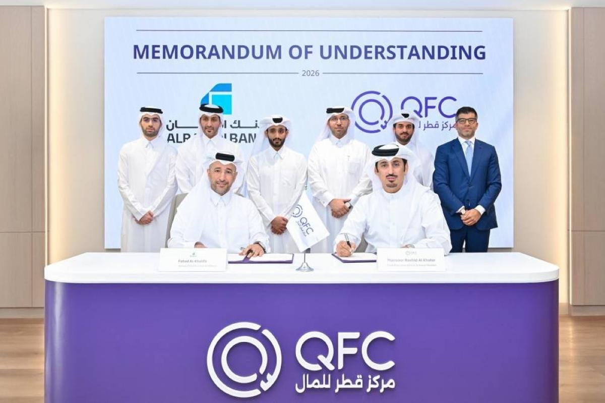 QFC, AlRayan Bank sign MoU to...