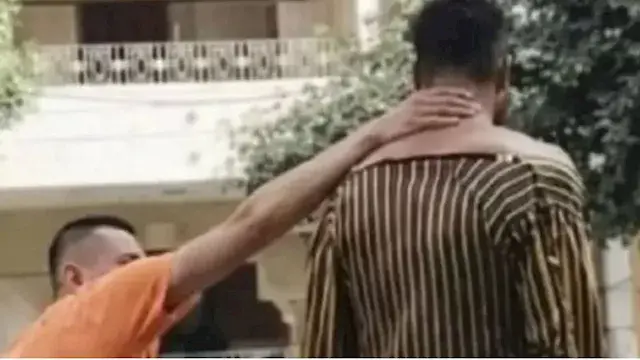 نقل ضحية واقعة "بدلة الرقص" لل...