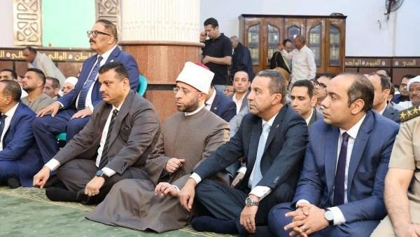 وزير الأوقاف ومحافظ المنوفية يفتتحان مسجد سيدي يعقوب بقويسنا البلد | صور