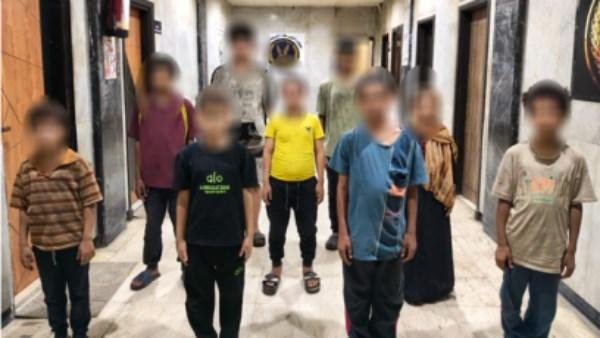 القبض على 8 أشخاص يستغلون 10 أطفال فى أعمال التسول بالقاهرة