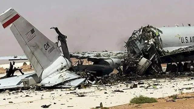 معظمها تحول إلى خردة.. أمريكا خسرت 82 مقاتلة ومسيّرة خلال حرب إيران